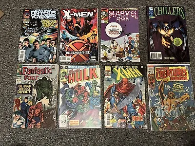 Buy Marvel Comics, Bundle Of 8. Fantastic Four, Hulk, X-men, Star Trek FREE POSTAGE • 20£