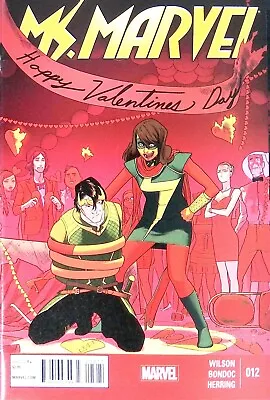 Buy Ms. Marvel #12 - High Grade Loki Valentines Day Cover • 3.96£