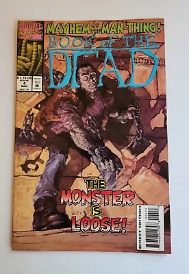 Buy Book Of The Dead #4 Marvel Comics March 1994 Mayhem Of The Man-Thing! • 7.89£