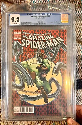 Buy Amazing Spiderman 700 Cgc Graded Death Of Peter Parker #300 Homage Variant Key • 80£