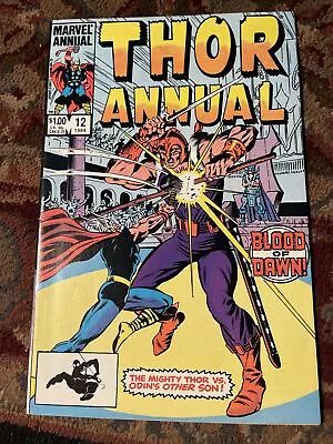 Buy Thor Annual #12  Marvel Comics 1984 Fn+ • 1.19£
