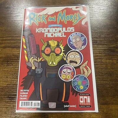 Buy Rick & Morty Presents Krombopulas Michael #1 * NM+ New Mutants 87 Homage Ellerby • 25.98£