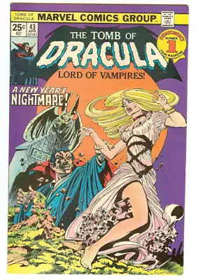 Buy Tomb Of Dracula #43 5.0 // Bernie Wrightson Cover Marvel Comics 1976 • 22.16£