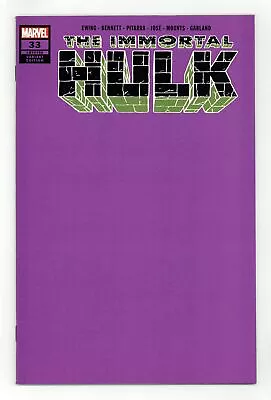 Buy Immortal Hulk #33I Purple 1:200 Variant VF 8.0 2020 • 70.47£