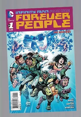 Buy DC Comics Infinity Man And The Forever People - No. 1  August - 2014 $2.99 USA • 2.54£