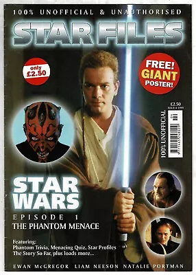 Buy Star Wars Files 100% Unofficial & Unauthorized Mag Issue #4 1999 - Combined P&P • 3.25£
