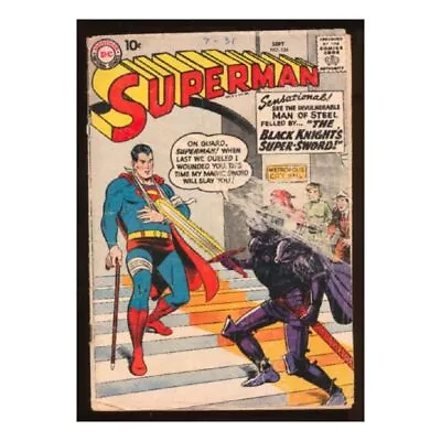 Buy Superman (1939 Series) #124 In Fair + Condition. DC Comics [f(cover Detached) • 40.64£