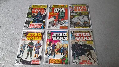 Buy MARVEL STAR WARS COMICS. COMPLETE EMPIRE STRIKES BACK ISSUES 39-44. 1980's • 179£