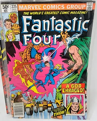 Buy Fantastic Four #225 Thor Appearance *1980* Newsstand 8.0 • 7.11£