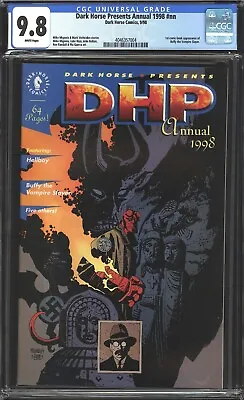 Buy Dark Horse Presents Annual 1998 CGC 9.8 1ST Buffy The Vampire Slayer WP Hellboy • 262.10£