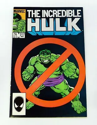Buy Incredible Hulk #317 Marvel Comics No Hulk FN 1986 • 2.40£