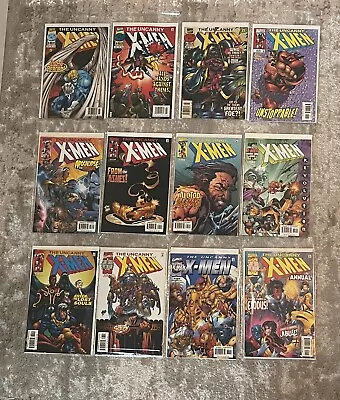 Buy The Uncanny X-Men Issues 330,333,345,369,377,379,380,381,382,384,383.Supersized! • 6.25£