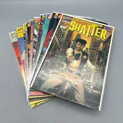 Buy Shatter First Comics - Special #1, #1-6 & #8-14 (Missing #7) Lot Of 14 • 19.88£