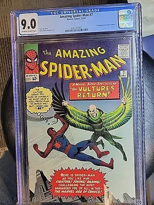 Buy Amazing Spider-Man #7 - 2nd Vulture - Steve Ditko - Marvel. CGC 9.0 • 3,704.81£