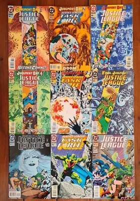 Buy JUSTICE LEAGUE : JUDGEMENT DAY, Complete 1994 Crossover Story X9 Comics • 1£