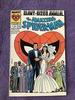 Buy The Amazing Spider-Man Annual #21 1987 Special Wedding Issue. New Quality. • 19.79£