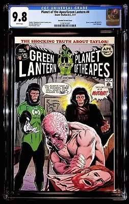 Buy Planet Of The Apes/Green Lantern #4, Green Lantern #85 Cover Homage!, CGC 9.8 • 197.16£