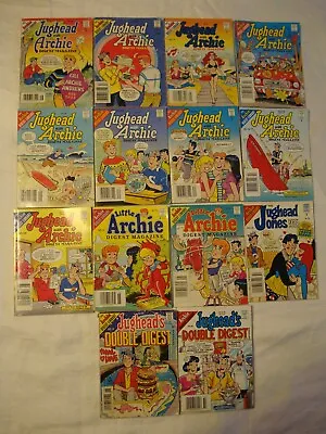 Buy Jughead With Archie Digest Magazine   Variety Lot Of 14   Cheryl Blossom • 12.64£