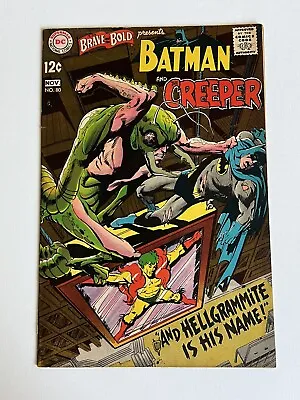 Buy Brave And The Bold No. 80, Oct-Nov 1968  Batman And The Creeper  • 54.55£