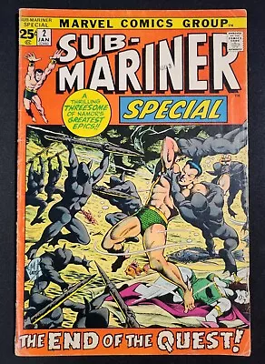 Buy Sub-Mariner Special # 2 Marvel Comic Book 1971 • 10.39£