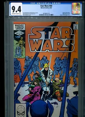 Buy Star Wars #60 CGC 9.4 (1982) Walt Simonson Origin Of Shira Brie • 63.95£