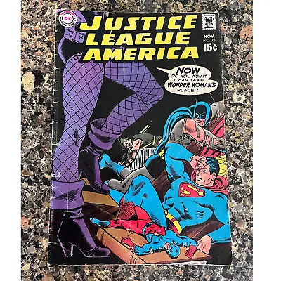 Buy Justice League Of America #75 1st Appearance Black Canary. 1969. • 118.74£