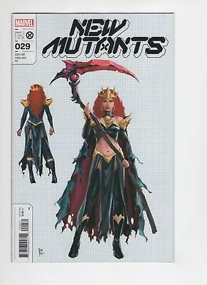 Buy New Mutants #29 1:10 Rod Reis Design Retailer  Incentive Variant Comic 2022 • 9.88£