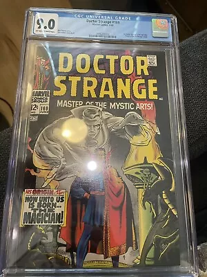 Buy Marvel Dr. Doctor Strange 169 CGC 9.0 Off-White Pages KEY ISSUE • 988.26£