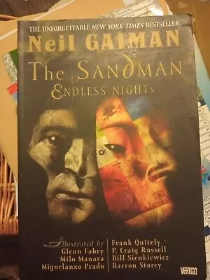 Buy Neil Gaiman The Sandman Endless  Nightsoftcover • 3£