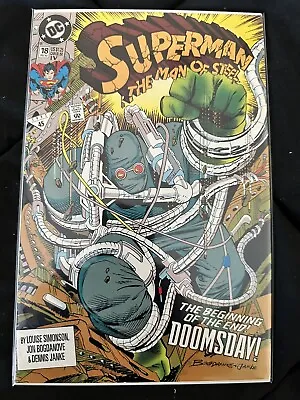 Buy SUPERMAN THE MAN OF STEEL 18 1st Doomsday 1992 NM DC Comics • 11.87£