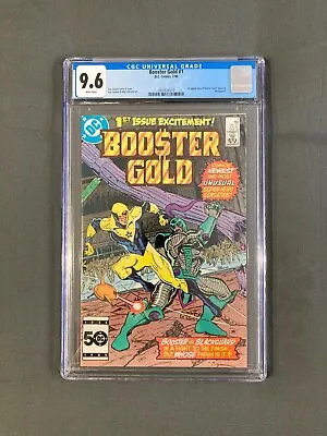 Buy Booster Gold #1 ⭐ CGC 9.6 White Pages 1st Appearance Skeets/Blackguard HBO Max • 258.19£
