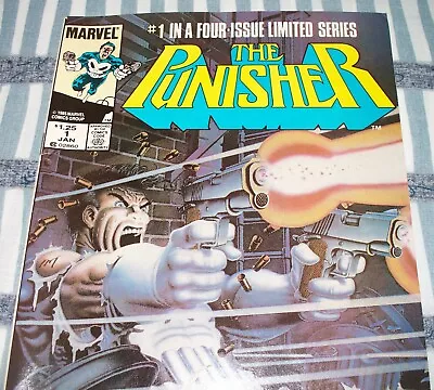 Buy The Punisher Limited Series #1 News Stand Edition From Jan. 1986 In F/VF Con. • 79.94£
