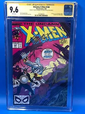Buy Uncanny X-Men #248 - Marvel - CGC SS 9.6 NM+- Signed By Chris Claremont, Jim Lee • 189.05£