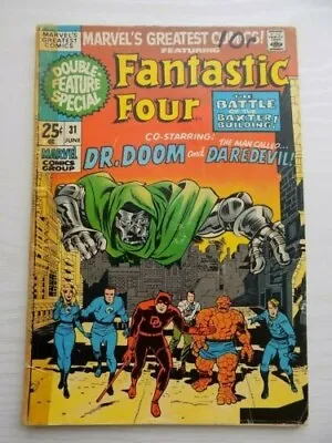 Buy  Marvel's Greatest Comics – Fantastic Four #30 & #31 – 1971 – Stan Lee & Kirby • 10£