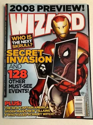 Buy Wizard The Comics Magazine Guide #196 Iron Man Secret Invasion Cover • 9.59£