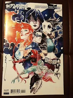 Buy Future State: Teen Titans 1. Dustin Nguyen Cardstock B Cover. High Grade. Red X. • 7.75£