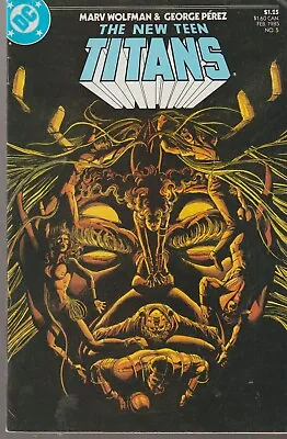 Buy Dc Comics New Teen Titans #5 (1985) 1st Print Vf • 2£