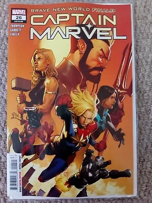 Buy Captain Marvel Issue 26  First Print  Cover A - 2021 Bag Board • 4.30£