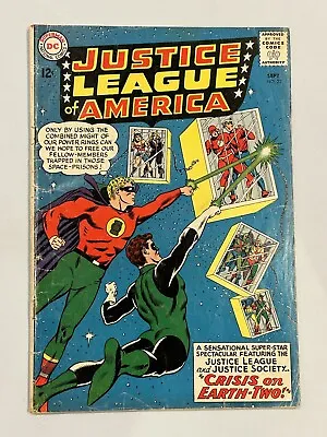 Buy Justice League Of America #22 September 1963 VG Crisis On Earth-Two Part 2 • 27.65£