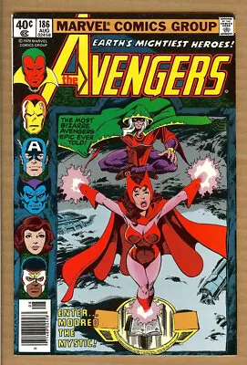 Buy Avengers #186 VF 8.0 (1979 Marvel) Chthon 1st Magda Origin Scarlet Witch Pietro • 16.01£