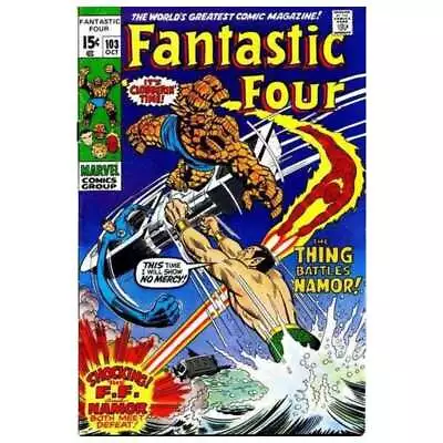 Buy Fantastic Four (1961 Series) #103 In Fine + Condition. Marvel Comics [m| • 33.24£