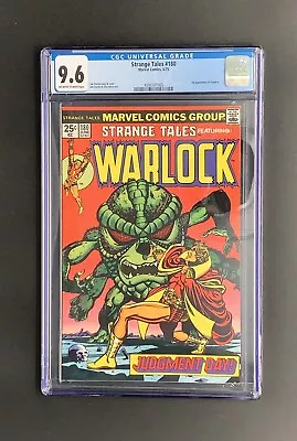Buy Strange Tales 180 CGC 9.6 1st Appearance Gamora Guardians Of The Galaxy OW/W • 320.46£