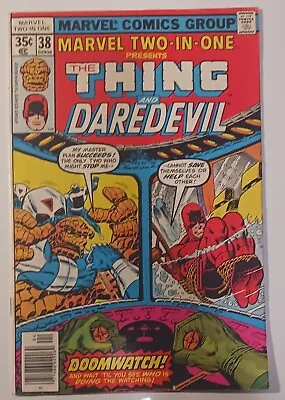 Buy Marvel Two-In-One #38 The Thing And Daredevil • 3.95£