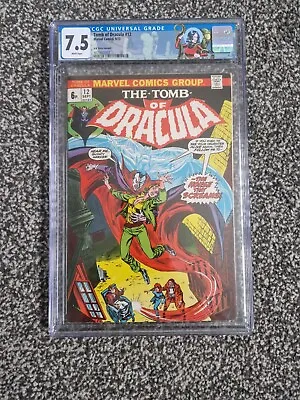 Buy 1973 Marvel Tomb Of Dracula #12 2nd Appearance Blade Cgc 7.5 White Pages. • 220£