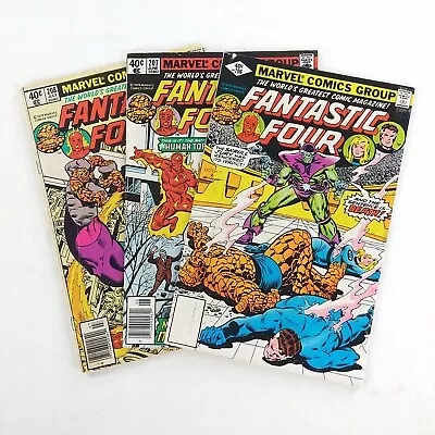 Buy Fantastic Four #206 207 208 Lot 1 Whitman Variant (1979 Marvel Comics) • 7.90£
