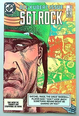 Buy Sgt. Rock #395 ~ DC 1984 ~ All Kubert Issue  FN • 4.82£