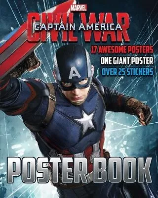 Buy Marvel Captain America Civil War Poster Book: 17 Awesom... By Parragon Books Ltd • 3.74£