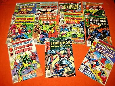 Buy Marvel Team-up Spider-man 48 49 50 51 52 53 54 55 56 57 58 Warlock Hulk Strange • 120£
