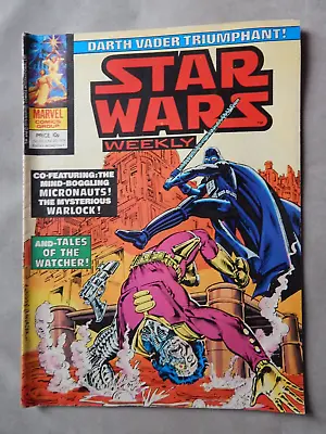 Buy STAR WARS WEEKLY MARVEL COMICS No 69 June 20 1979 ,UK ISSUE , VADER TRIUMPHANT ! • 10£