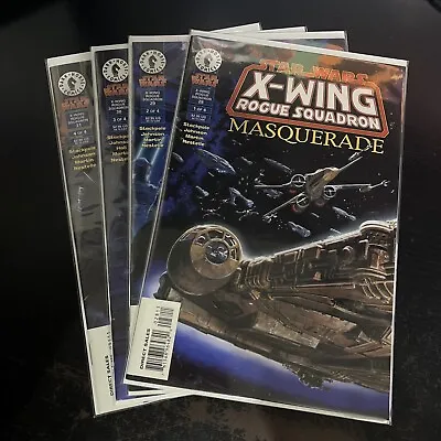 Buy Star Wars X-Wing Rogue Squadron, Masquerade, #28 29 30 31 1-4 Set • 19.99£